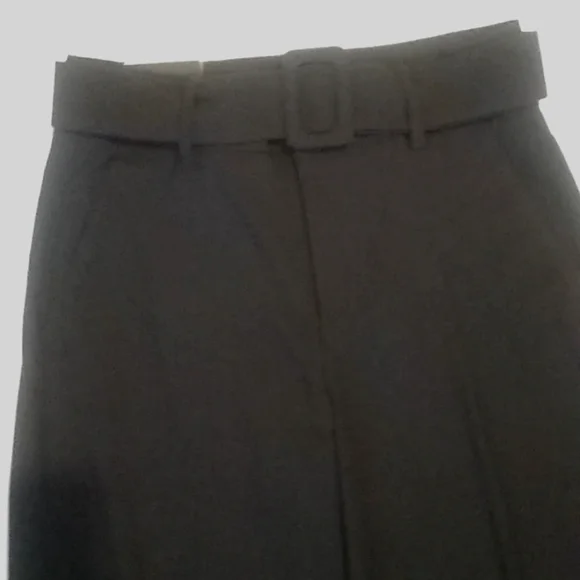 NWT Wide Leg Black Trousers - Picture 2 of 6
